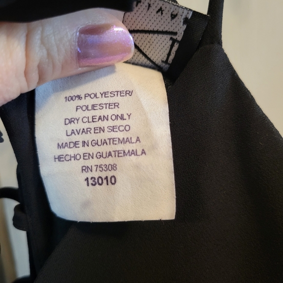 Vintage Niki Livas Matte Black Floor Length Evening Dress - Picture 7 of 7